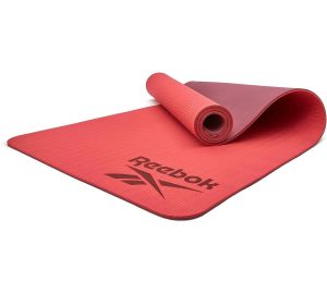 Двосторонній килимок для йоги Reebok Double Sided Yoga Mat червониий Уні